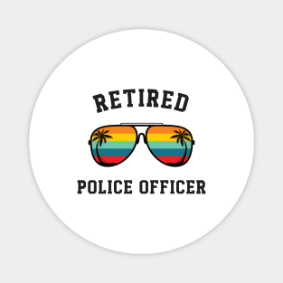 Police Officer Retirement Gift Magnet